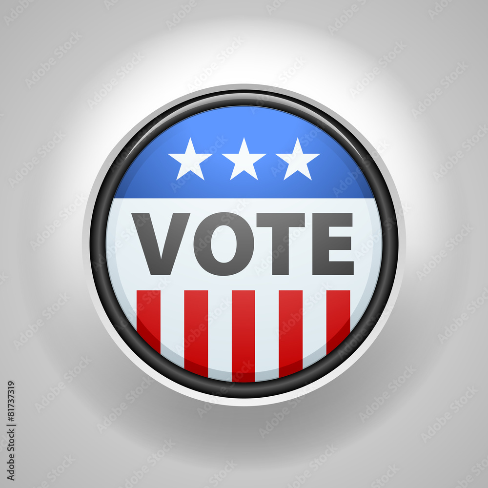 USA Vote button