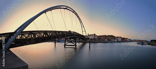 Ponte pedonale  Marano Lagunare Italia photo