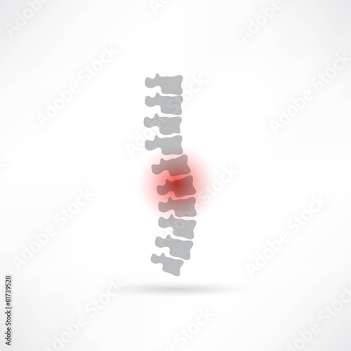 Spine diagnostics symbol design