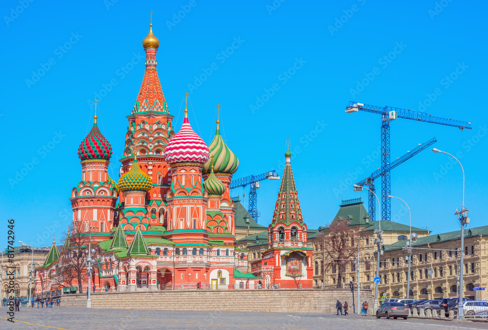 St. Basil Cathedral. Moscow.