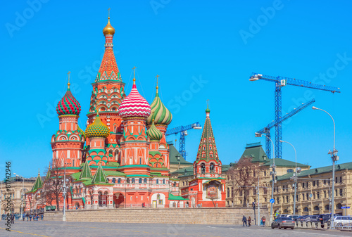 St. Basil Cathedral. Moscow.