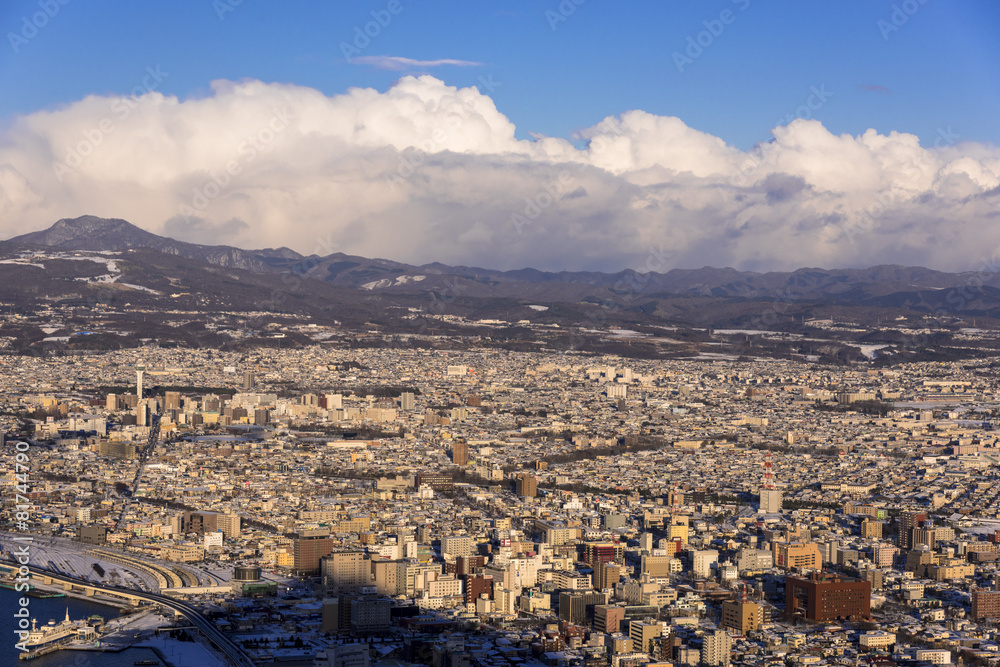 函館山より函館市内夕景