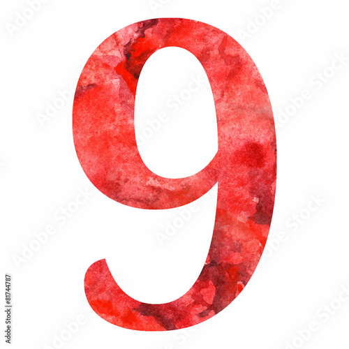 Red letters 9 may the great patriotic war isolated