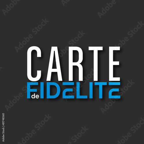 carte de fidelité
