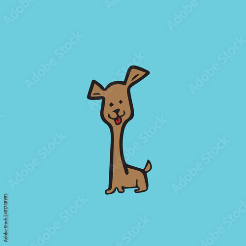 Dog cartoon
