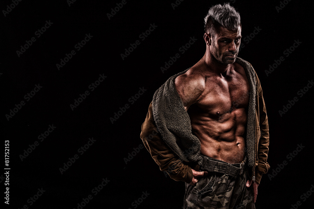 Army, military, strong man, weights, exercising, gym Army, military, strong man, weights, exercising, gym