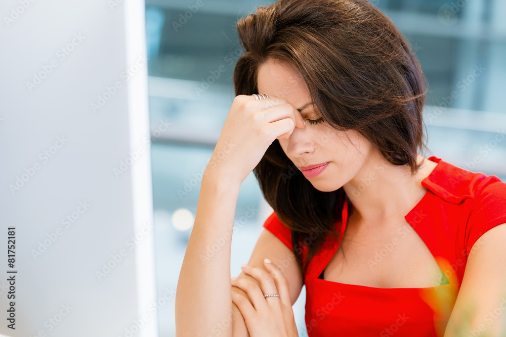 Modern successful business woman Modern successful business woman