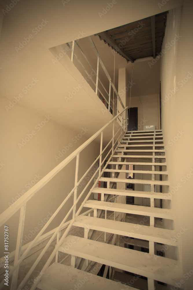 Fototapeta premium interior with stairway