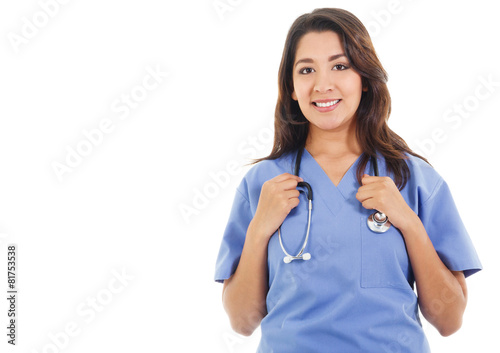 Female healthcare worker