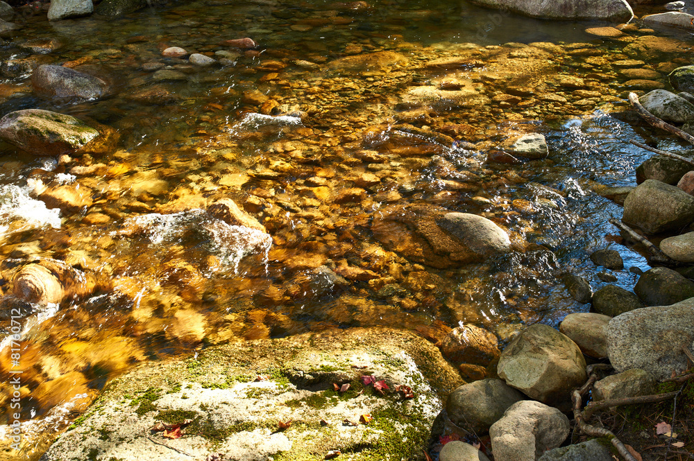 Sabbaday Falls in White Mountain National Forest