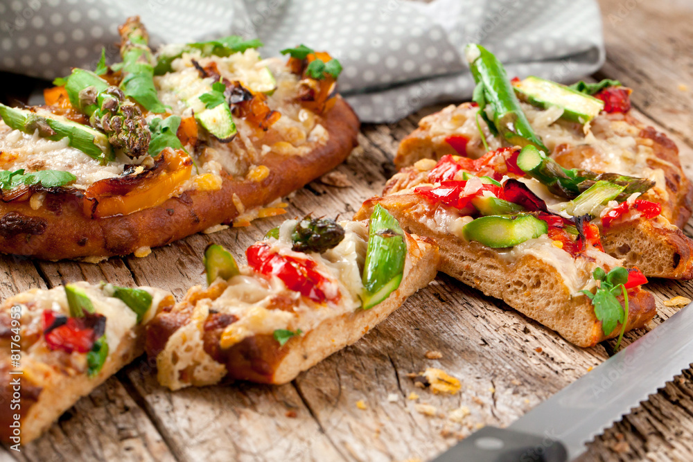 spargel pizza brot spargel pizza brot