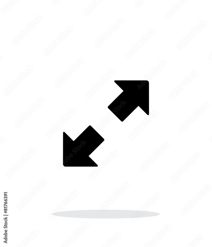 Fullscreen simple icon on white background. Fullscreen simple icon on white background.