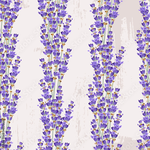 Fototapeta Naklejka Na Ścianę i Meble -  Seamless lavender background