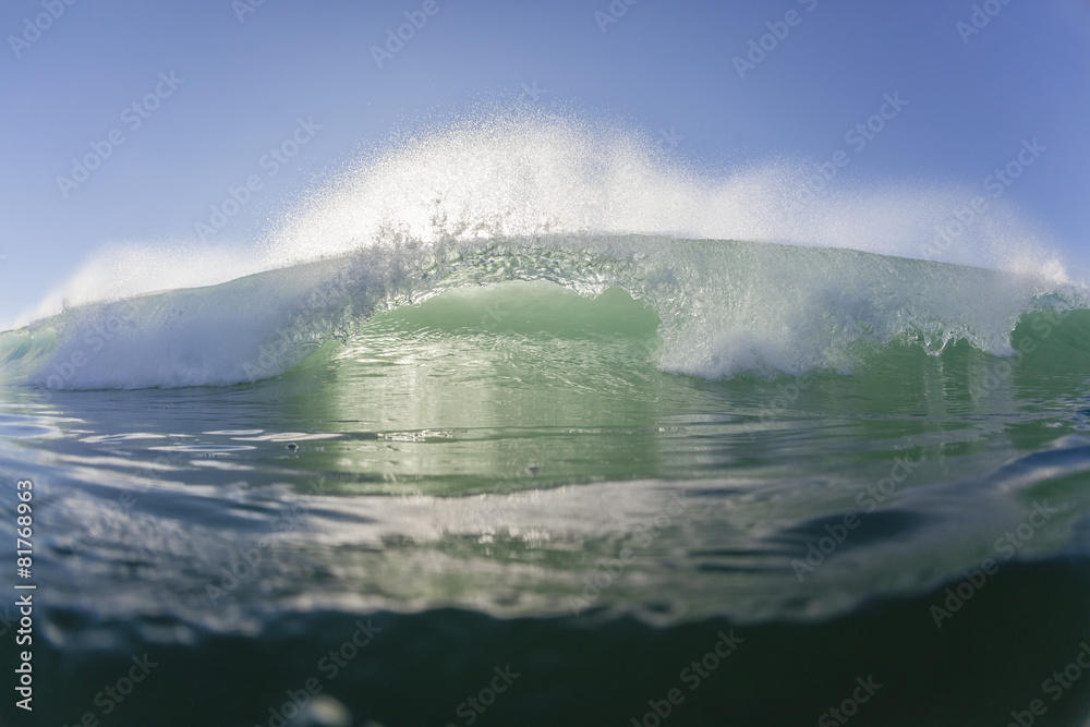 Naklejka premium Wave Ocean