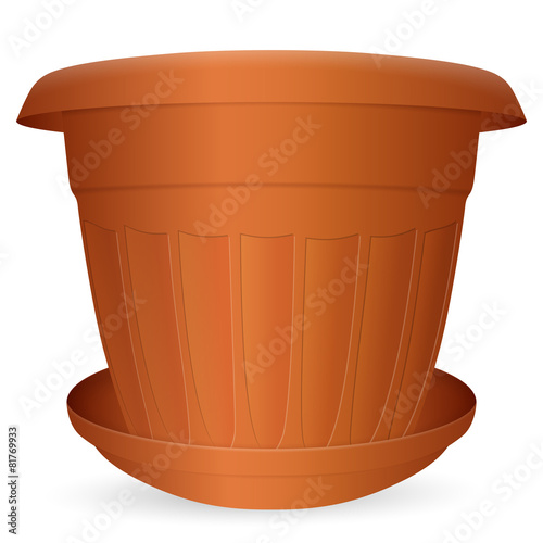 flowerpot with saucer