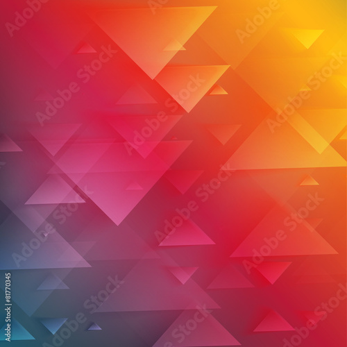 Vector background abstract polygon triangle.