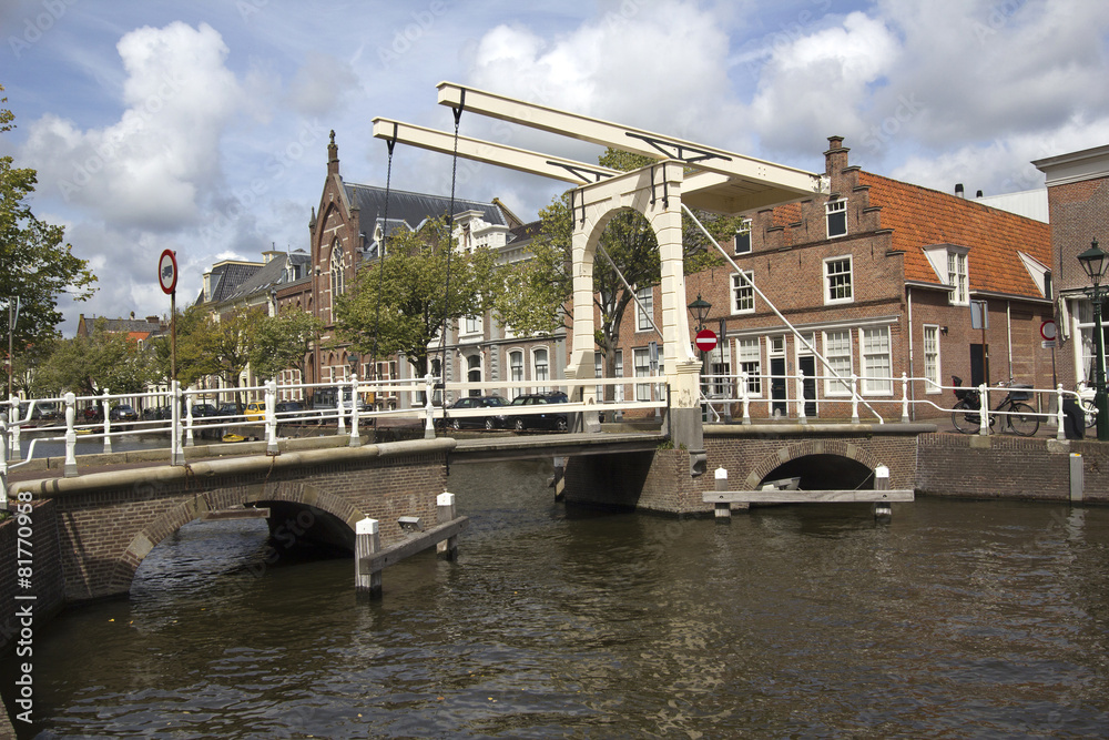 Drawbridge in Alkmaar, Holland
