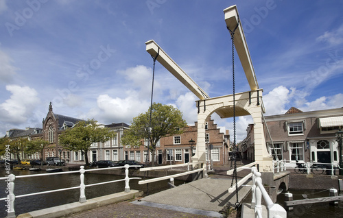 Drawbridge in Alkmaar, Holland © Jan Kranendonk
