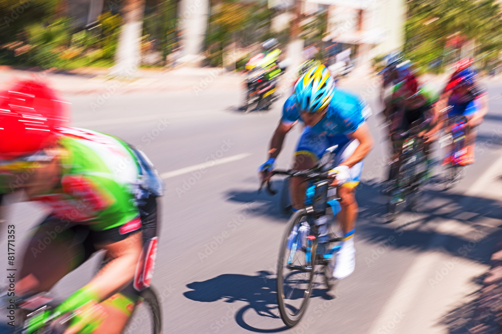 Fototapeta premium Cycling race