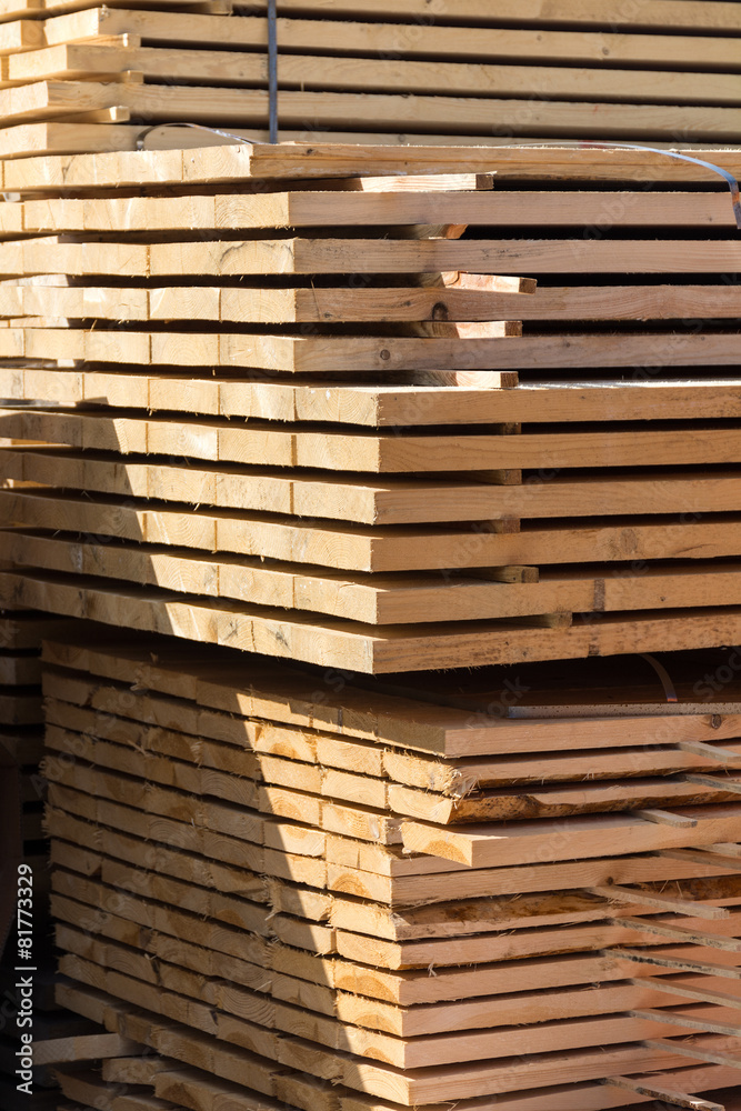 edging board in a big stack edging board in a big stack