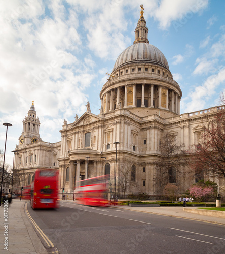 St Pauls Cathedral and Traffic © mikecleggphoto