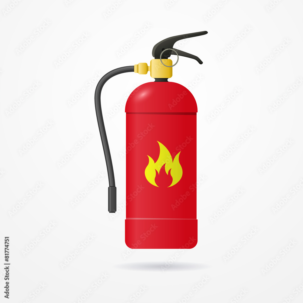 Obraz premium Fire extinguisher
