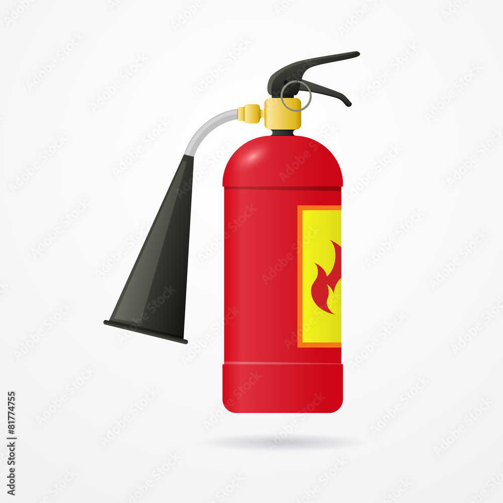 Obraz premium Fire extinguisher