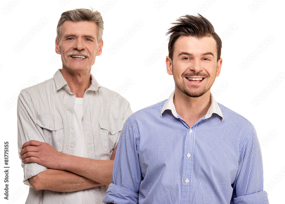 Father and son Father and son
