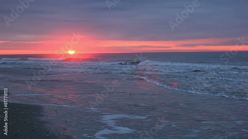 South Carolina beach sunrise