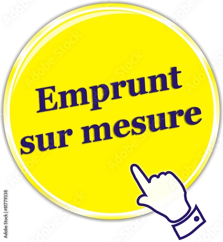 bouton emprunt sur mesure