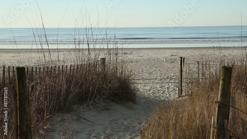 Winter beach retreat