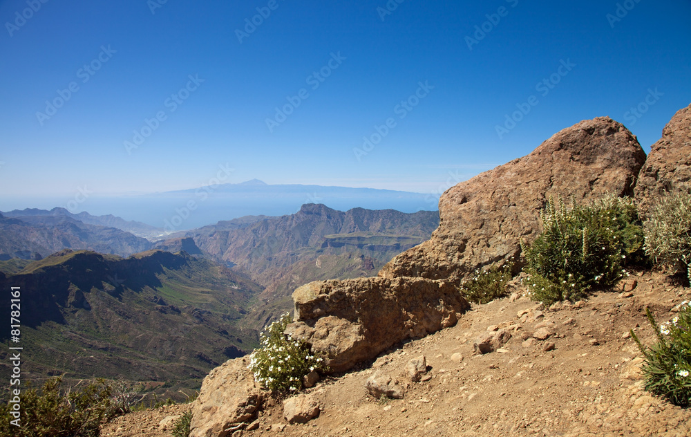 Gran Canaria, Los Cumbres - the highest areas of the island