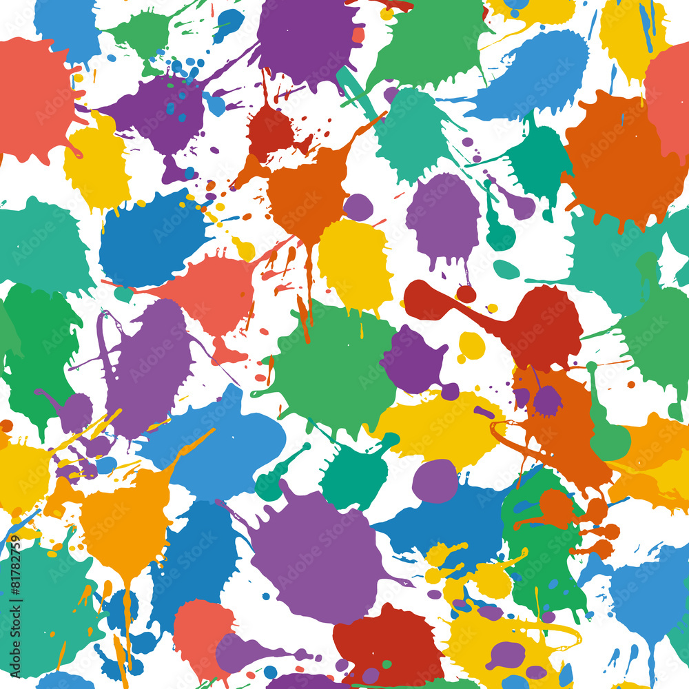 Obraz premium Bright color seamless pattern. Vector illustration