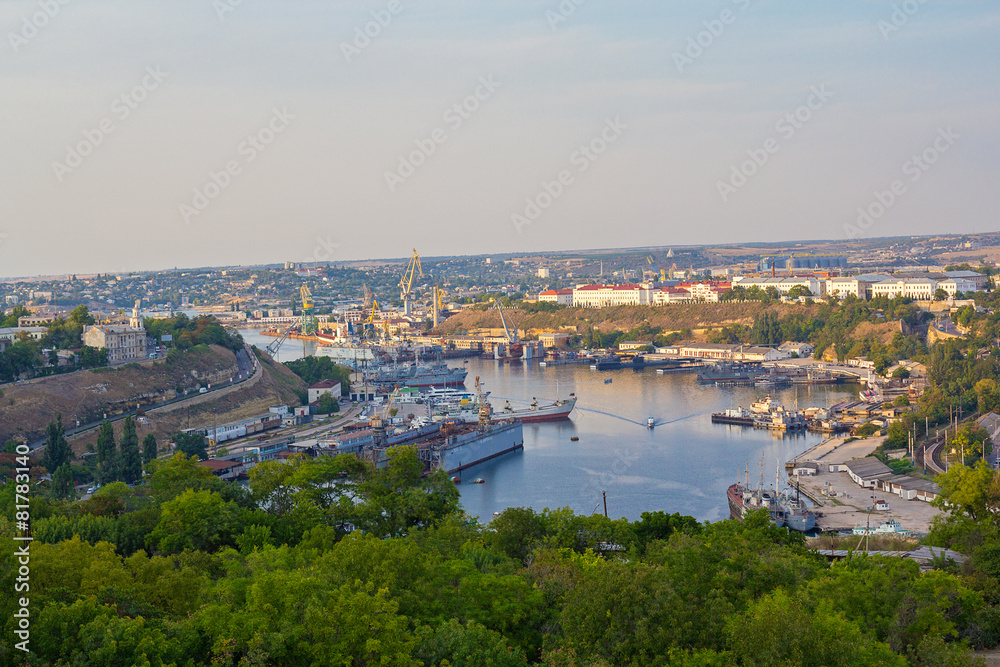 The port of Sevastopol. Crimea
