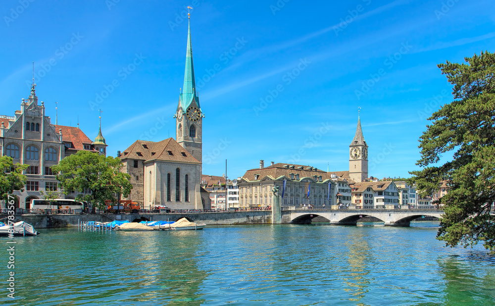 Fototapeta premium Zurich cityscape