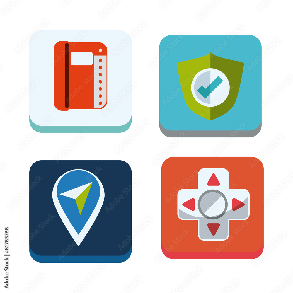 Mobile apps design. Mobile apps design.