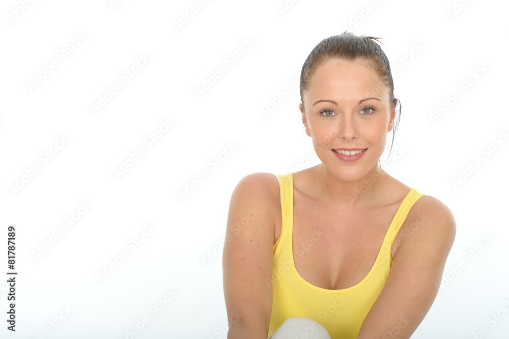 Relaxed Portrait of a Confident Young Woman Facing the Camera Relaxed Portrait of a Confident Young Woman Facing the Camera