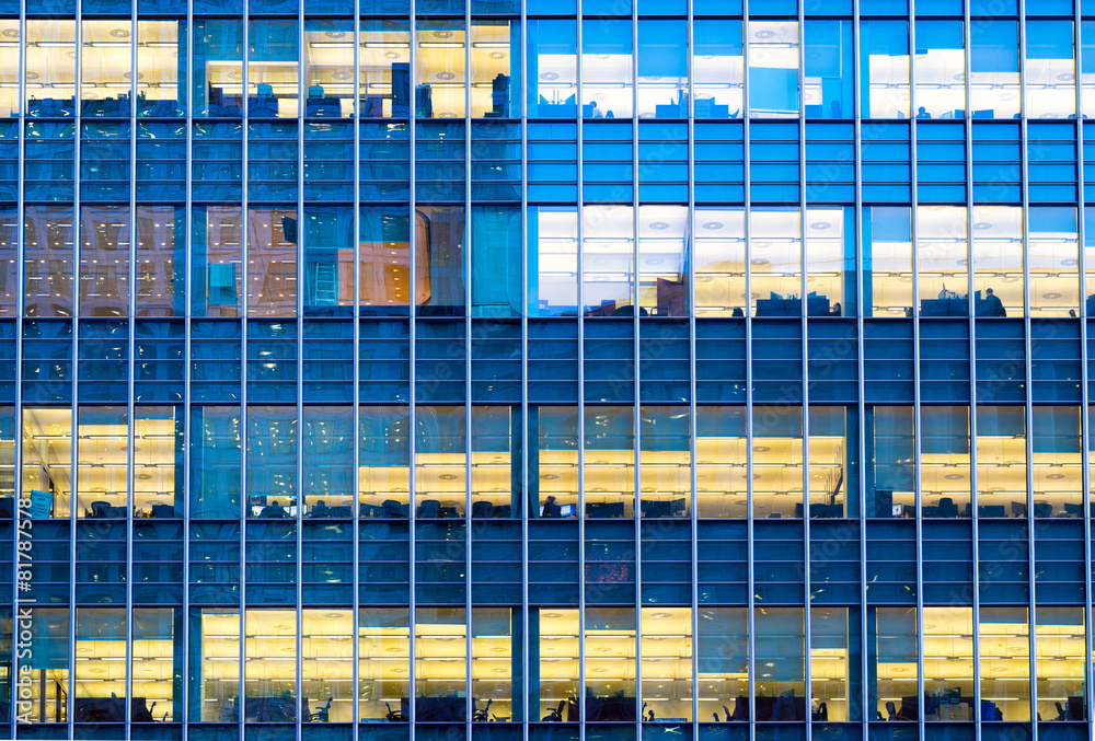 Office building background in Canary Wharf, London Office building background in Canary Wharf, London