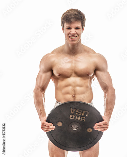 Awesom young muscular guy