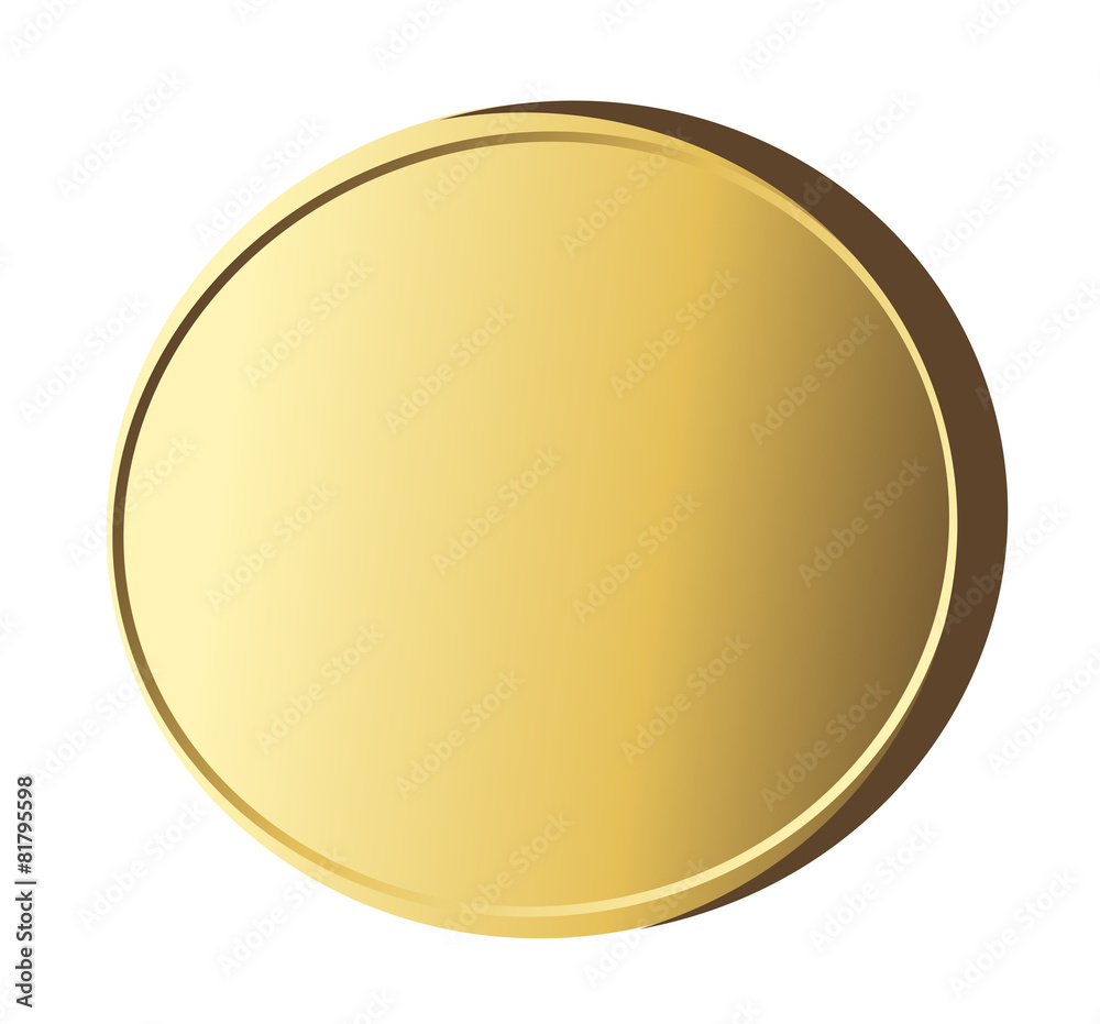 Golden Shiny Coin