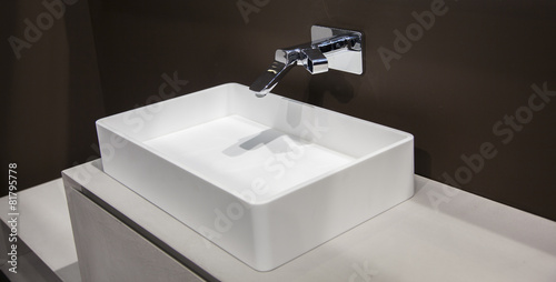 Washbasin in the bathroom