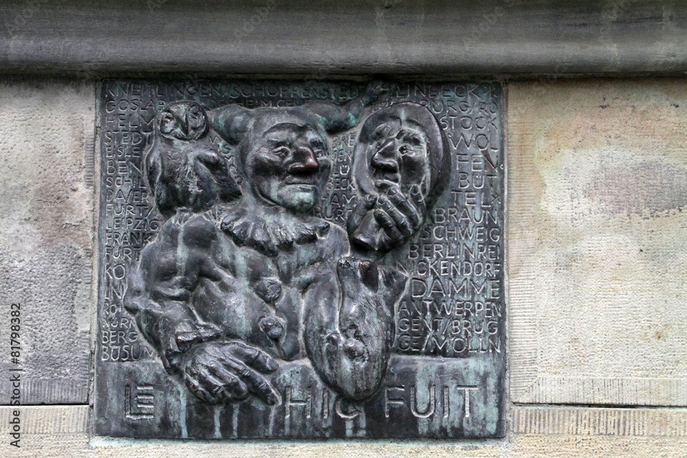 Eulenspiegel-Relief in Braunschweig