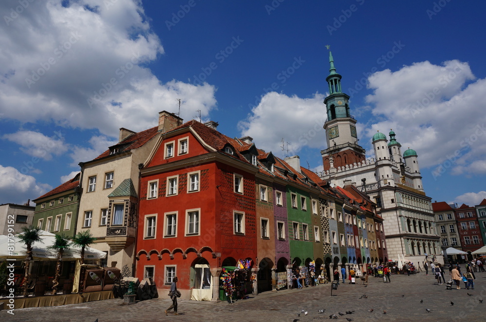 Fototapeta premium Stary Rynek Poznań