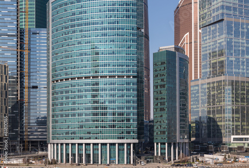 International Business Centre in Moscow, Russia. Moscow-City