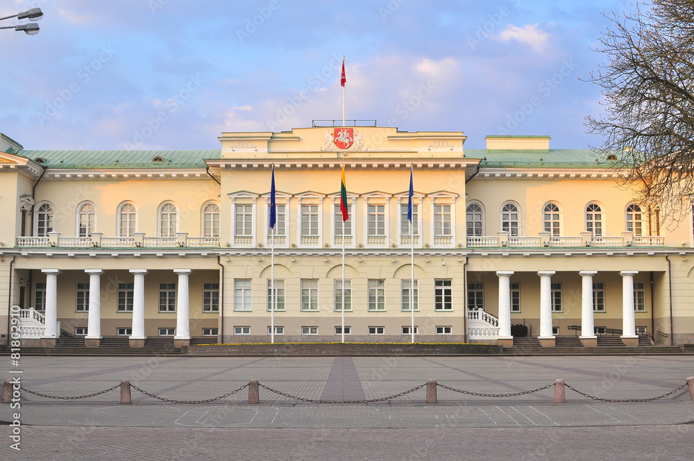 Presidential palace, Vilnius