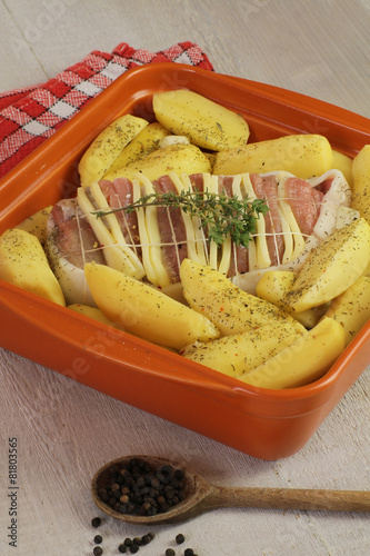 rôti de veau orloff et pommes de terre 19042015 photo