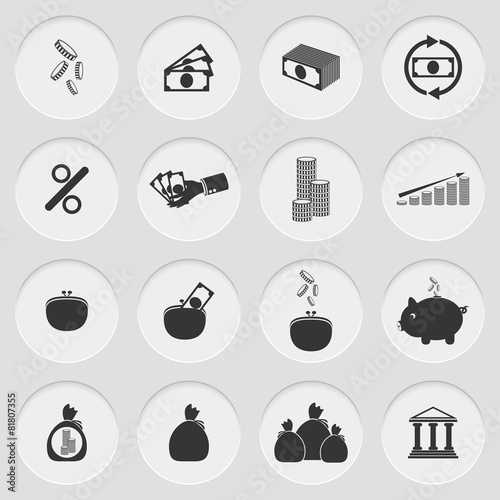 Cut elements with icons