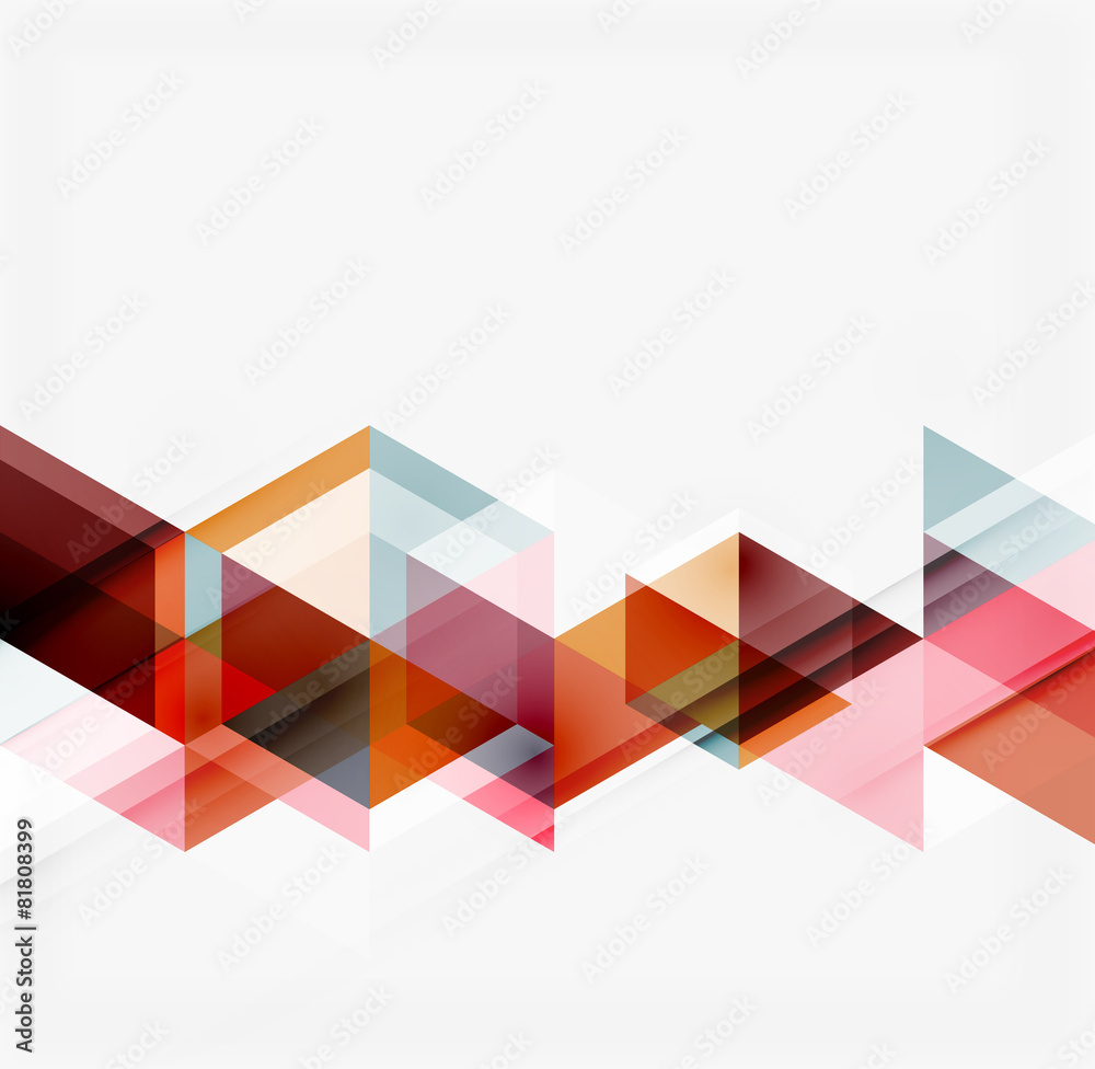Abstract geometric background. Modern overlapping triangles Abstract geometric background. Modern overlapping triangles