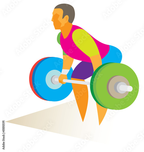 weightlifter dead lift