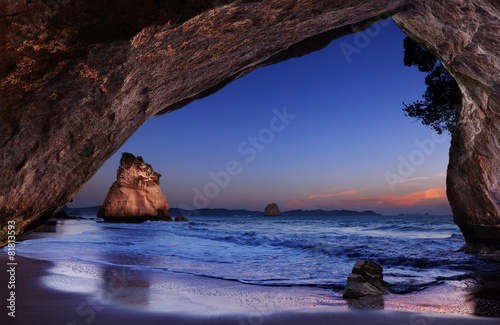 Foto Cathedral Cove, New Zealand